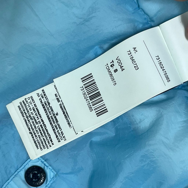 스톤아일랜드 크링클렙스 후드 패딩--8