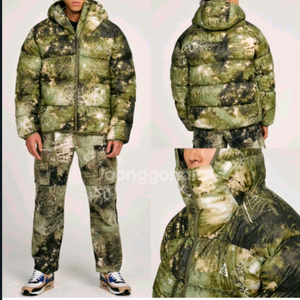 나이키acg 카모 패딩
