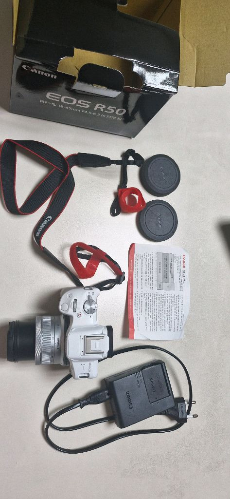 캐논 EOS R50 18-45KIT (WH)(83만원) 이미지