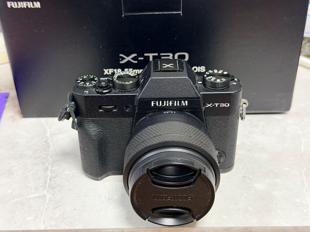 후지필름 X-T30 블랙 + XC1545 렌즈 개별 판매 이미지