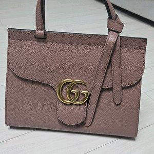 구찌 마몬트 탑핸들 핑크 이미지