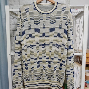 미소니 남성니트 105 간절기 긴팔 니트티셔츠 MA66 이미지