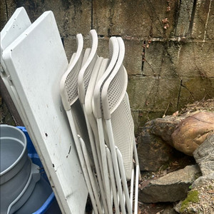 이케아 접이식 야외테이블 의자 이미지