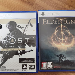 PS5 엘든링 + 고스트 오브 쓰시마 게임 2종 세트