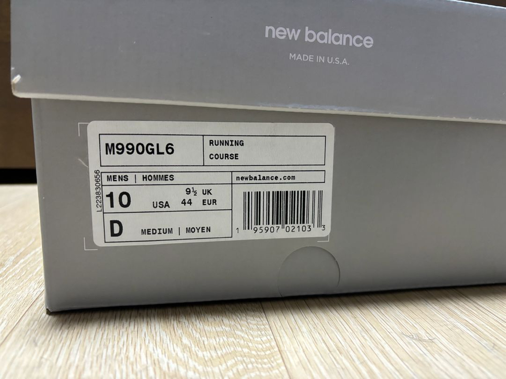 뉴발란스 990v6 그레이 280 국내매장제품 판매합니다--6