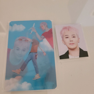 G-DRAGON 한정판 포토카드 & 여권사진 세트