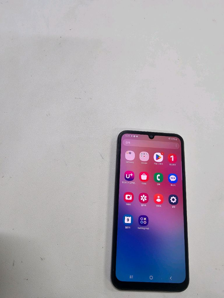 갤럭시 A24레드 무잔상요--1