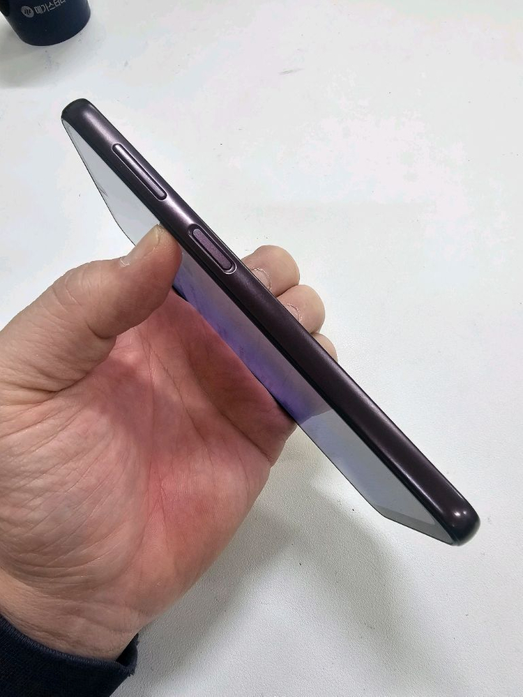 갤럭시 A24레드 무잔상요--2