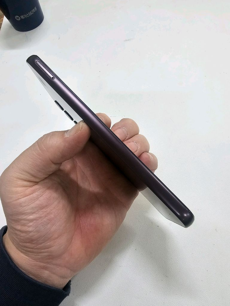 갤럭시 A24레드 무잔상요--4