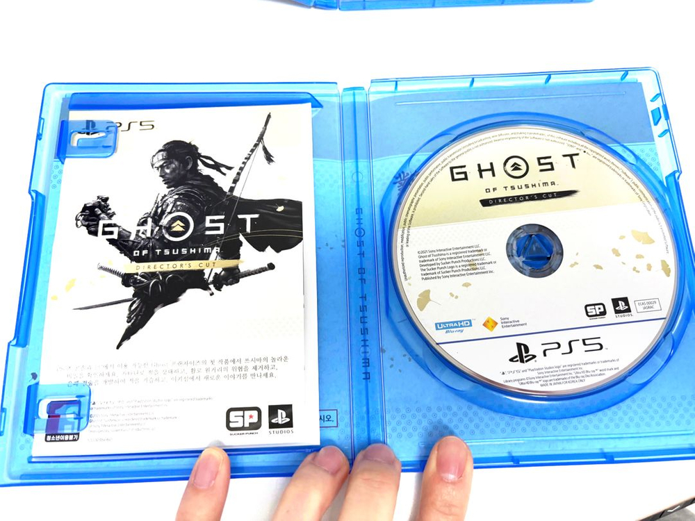 PS5 게임 3종 고스트 오브 쓰시마(디렉터즈) , 고스트 오브 요테이, 스파이더맨--3