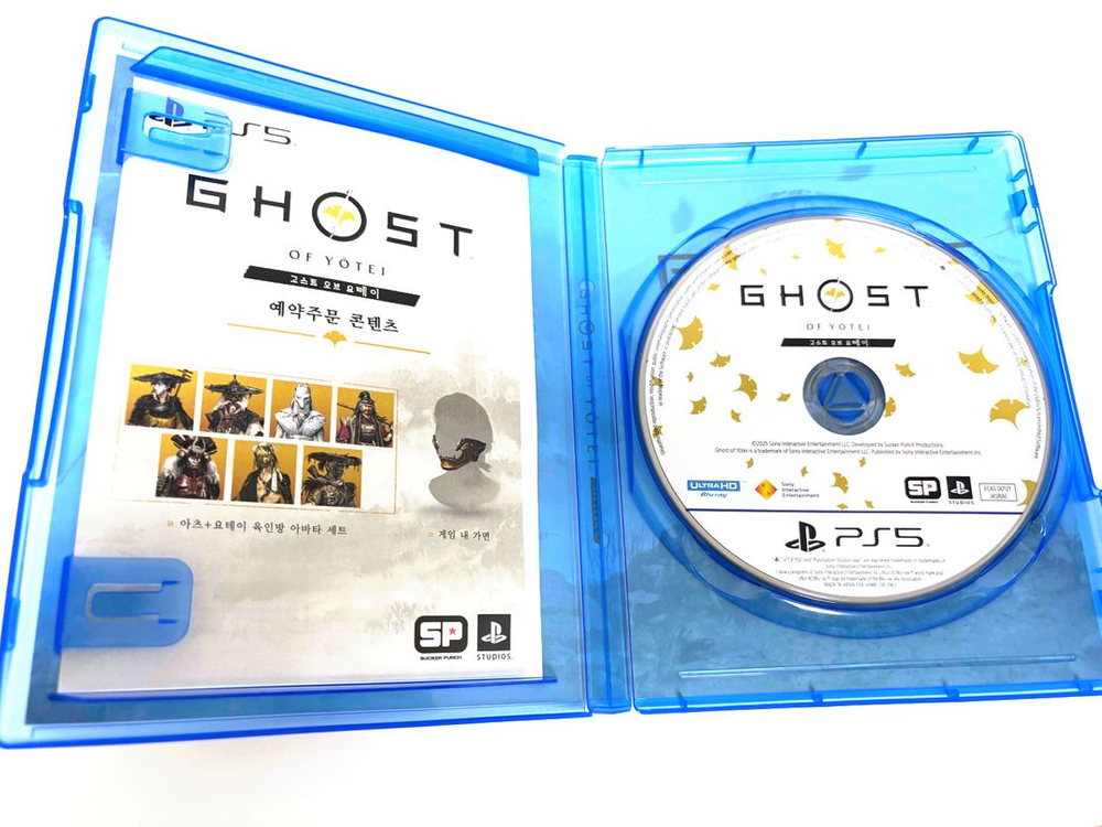 PS5 게임 3종 고스트 오브 쓰시마(디렉터즈) , 고스트 오브 요테이, 스파이더맨--4