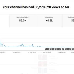41만명 구독자 유튜브 채널