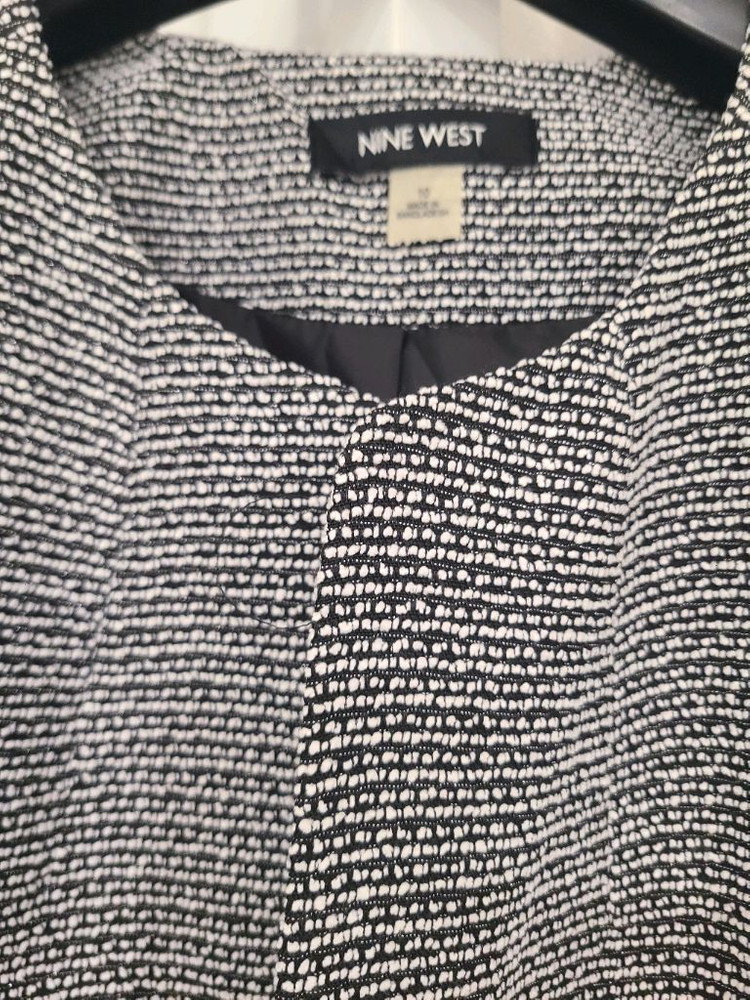 나인웨스트 트위드자켓--1