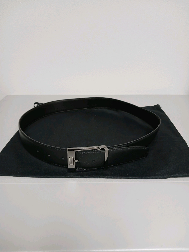 페라가모 은장 양면 가죽벨트 정품--6