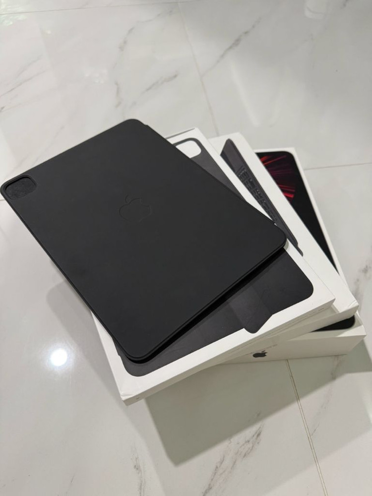 아이패드 프로 11인치 3세대 M1 256GB 셀룰러 스페이스 그레이 + 펜슬/키보드/폴리오--4