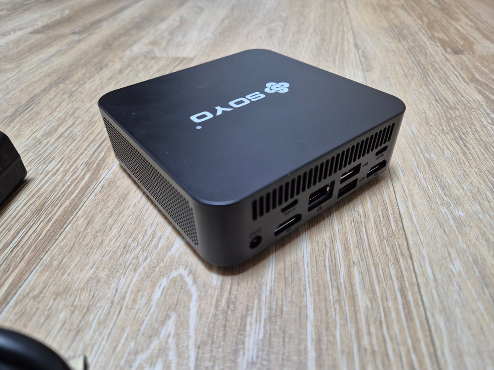 SOYO 미니PC (N150, 16GB RAM, 삼성 500GB SSD)--1