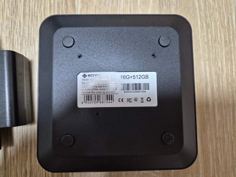 SOYO 미니PC (N150, 16GB RAM, 삼성 500GB SSD)--2