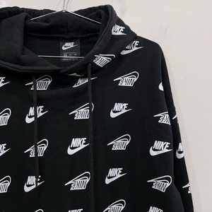 나이키 올드스쿨 에센셜 프린트 풀오버 후드티