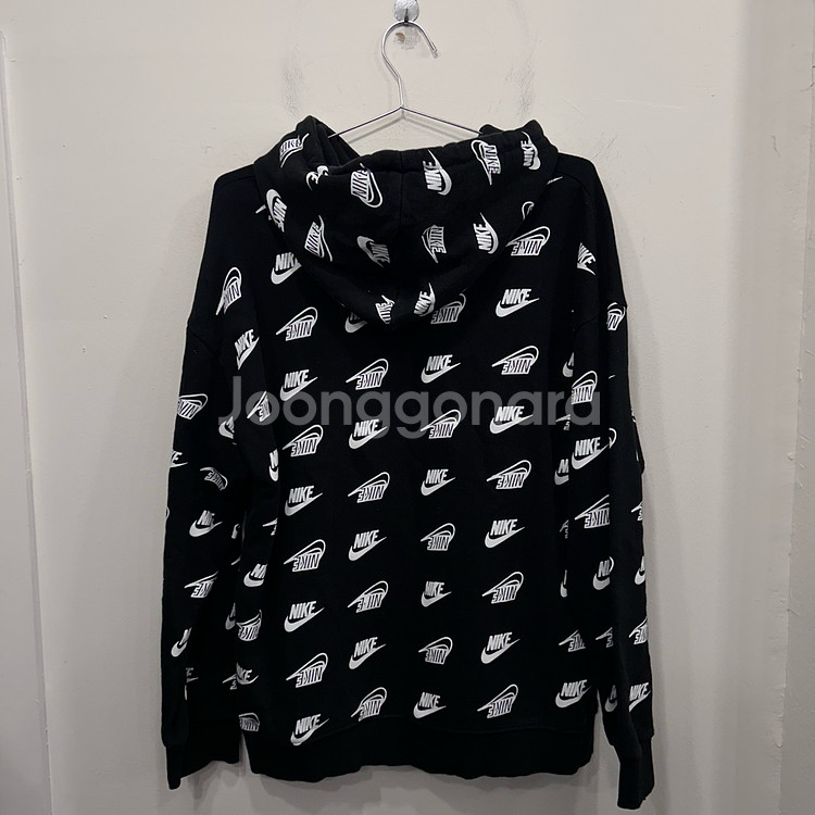 나이키 올드스쿨 에센셜 프린트 풀오버 후드티--5