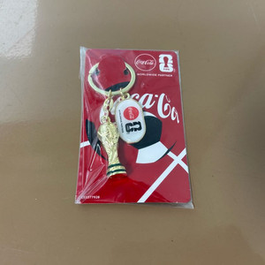 2026 북중미 월드컵 트로피 키링 코카콜라 미개봉 미사용 새상품