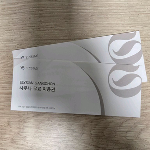 엘리시안 강촌 사우나 이용권 이미지