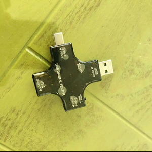 USB 디지털 테스터기 전력 전압 전류 측정