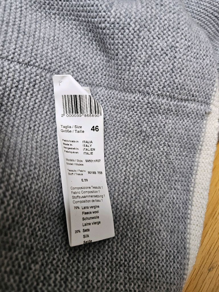 이태리 PESERICO 니트 스커트 46--4