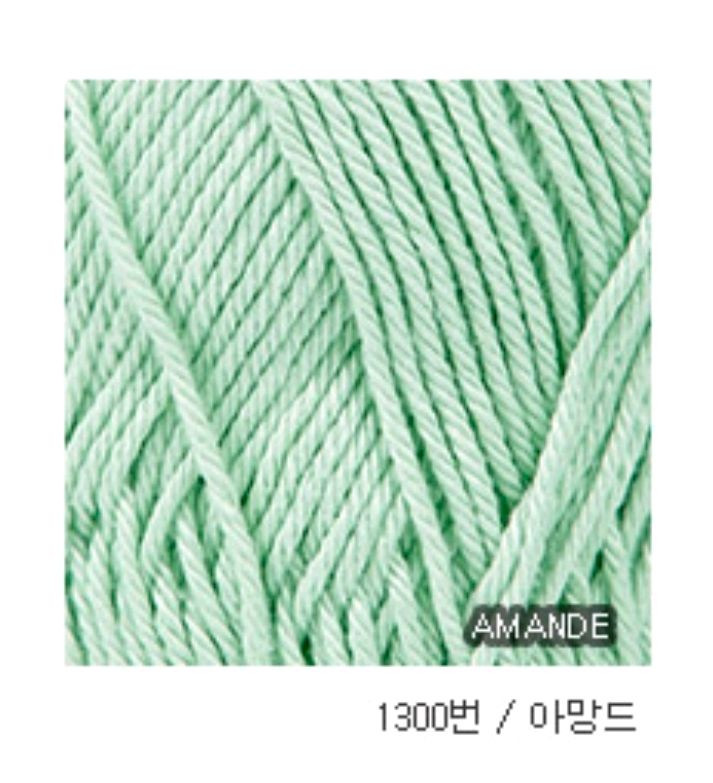 필코튼 3 면사 7타래 뜨개실--1