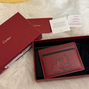 까르띠에 카드지갑 이미지