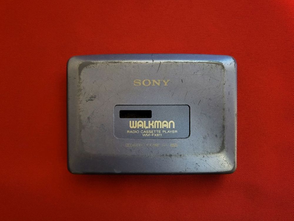 소니워크맨 WM-FX811 정상작동품--1