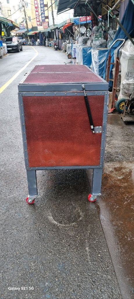 강냉이 뻥튀기 방음기계 이미지