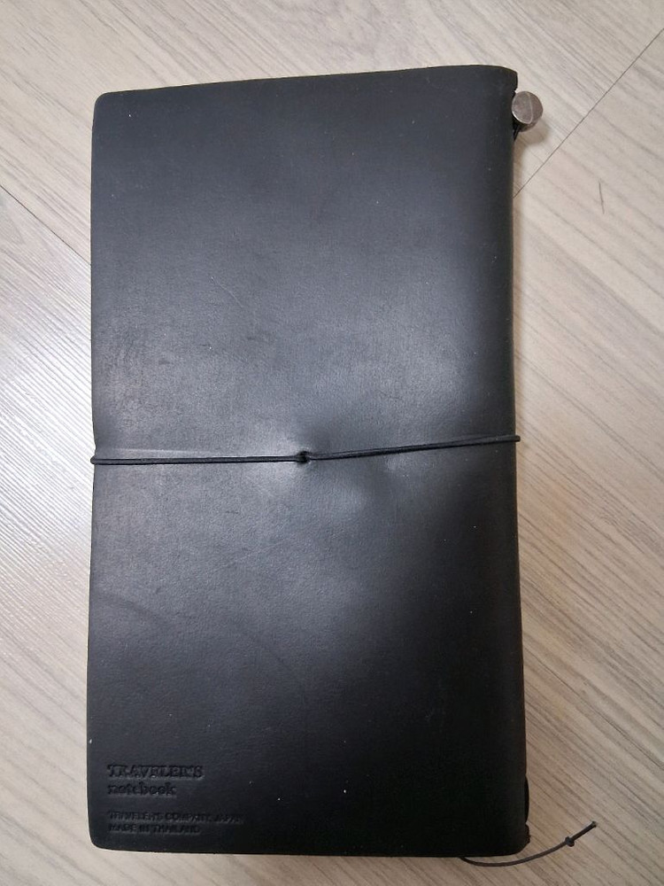 트래블러스 오리지널 암녹색/블랙//패스포트 사이즈 블랙(가격내림)--1