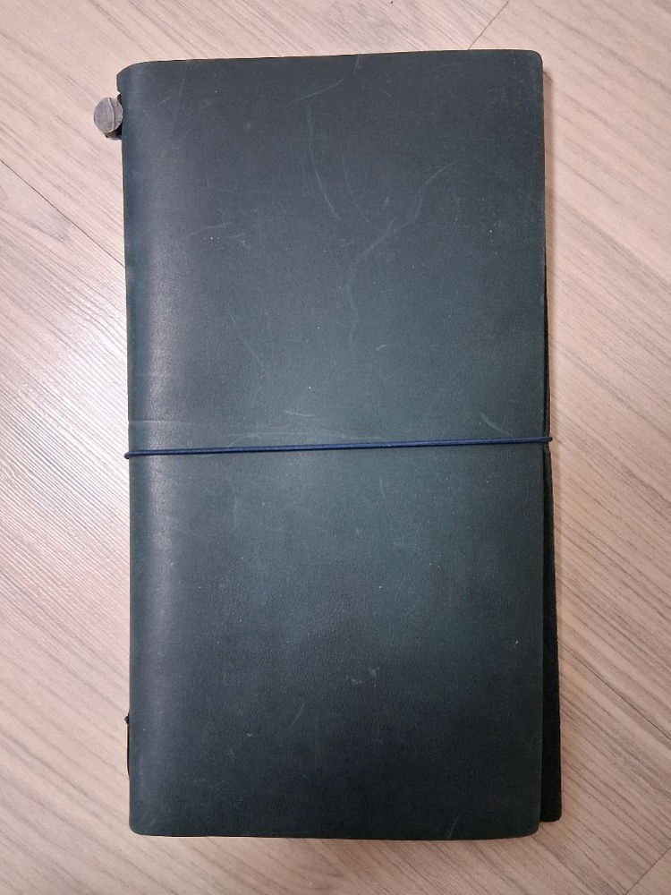 트래블러스 오리지널 암녹색/블랙//패스포트 사이즈 블랙(가격내림)--2