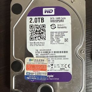 2TB 감시카메라 하드