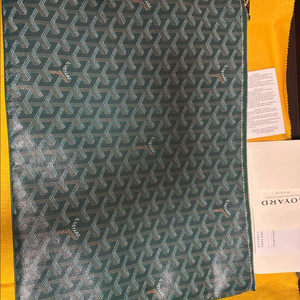 고야드 레더 클러치백