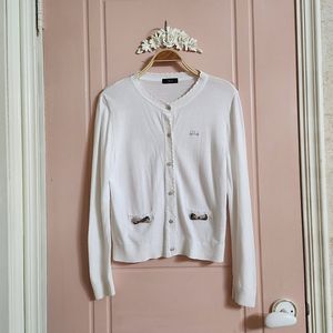 (150호) 13y 닥스 키즈 레이스 가디건 / 아동 주니어 여아 빈폴 타미 폴로 헤지스