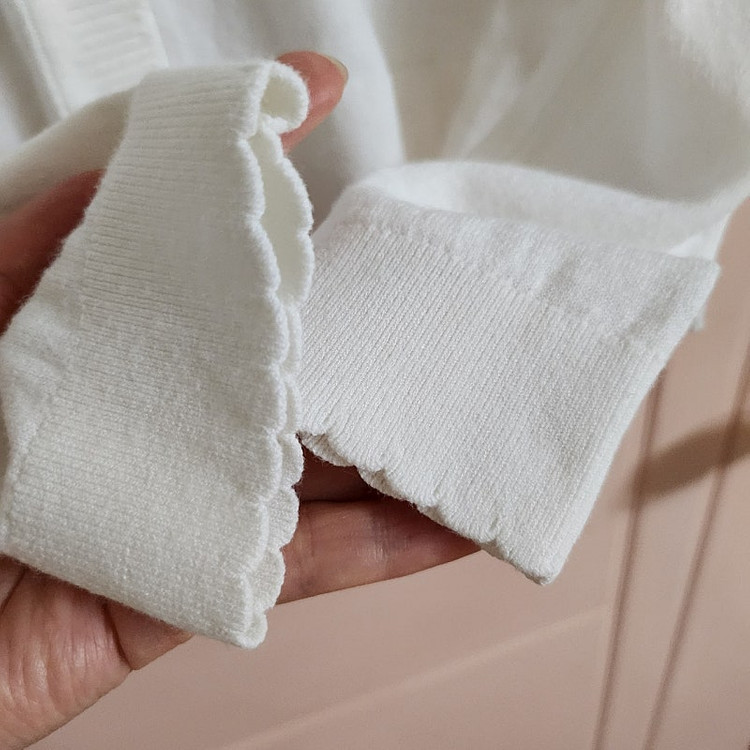 (150호) 13y 닥스 키즈 레이스 가디건 / 아동 주니어 여아 빈폴 타미 폴로 헤지스--8