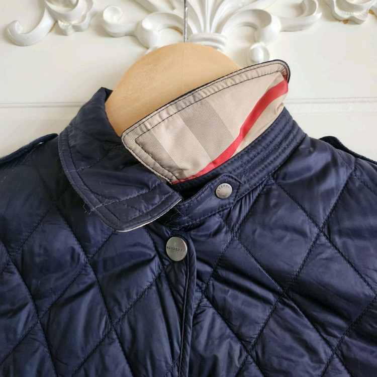 140호 (10y) 버버리칠드런 퀼팅 누빔 자켓 이미지