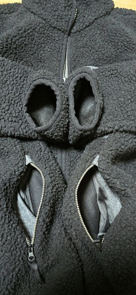 남 여 95-100 슬림) 블랙야크 남 여 뽀글이 점퍼/ 겨울 등산 후리스 자켓/ 트레킹 아웃도어--3