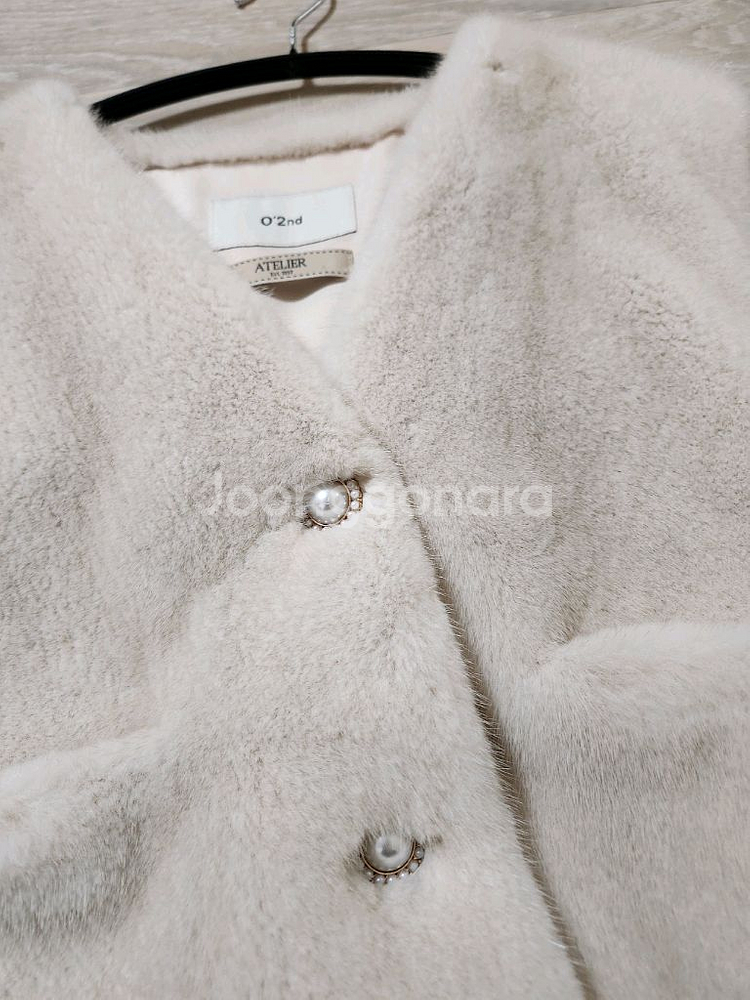 오즈세컨 밍크 베스트(한섬 럭키슈에뜨 시스템 마인 타임 sjsj--3