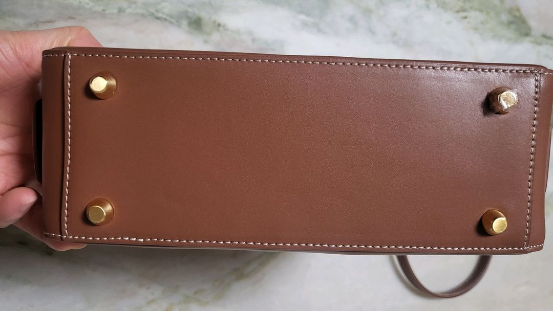 드메리엘 볼링백 초코브라운 이미지