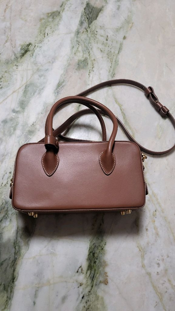 드메리엘 볼링백 초코브라운 이미지