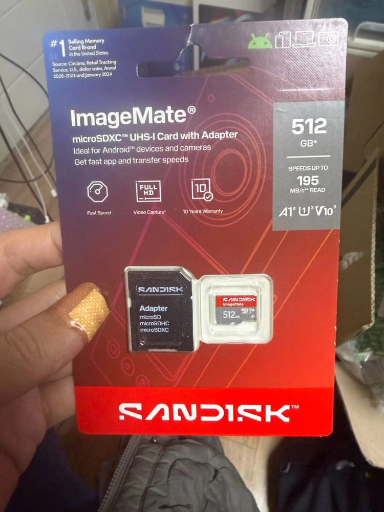 마이크로SD카드 512GB - 안심되는 중고거래