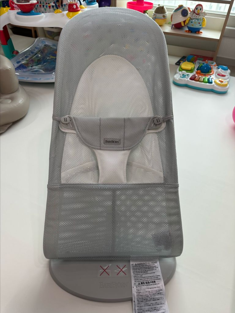 베이비뵨 바운서 토이바 포함--1