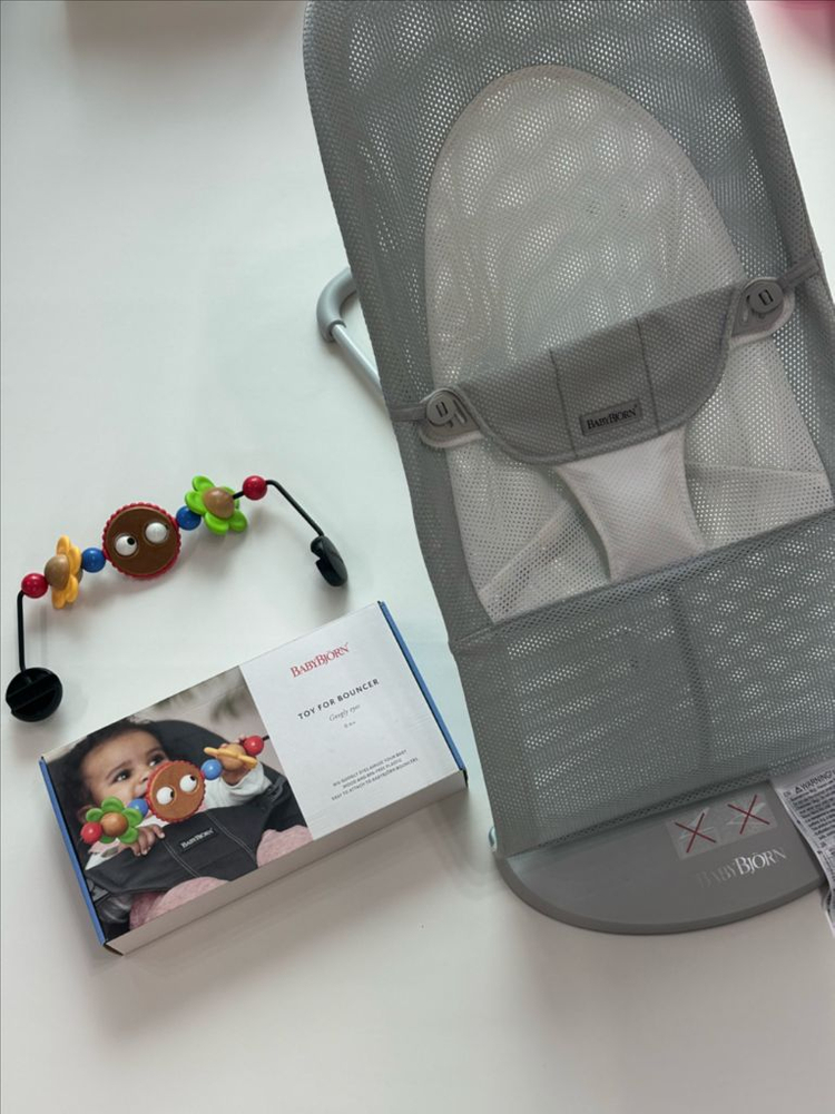 베이비뵨 바운서 토이바 포함--5