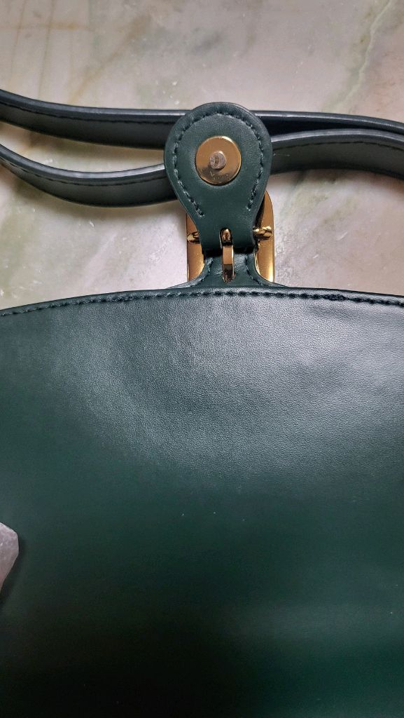 제이에스티나 헤이즐 크로스백 딥그린--3