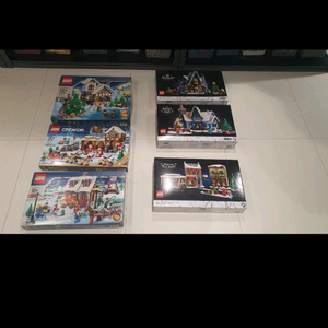 레고 윈터시리즈 세트 이미지