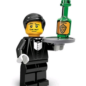 레고 71000 미니피규어 시리즈9-1번 웨이터