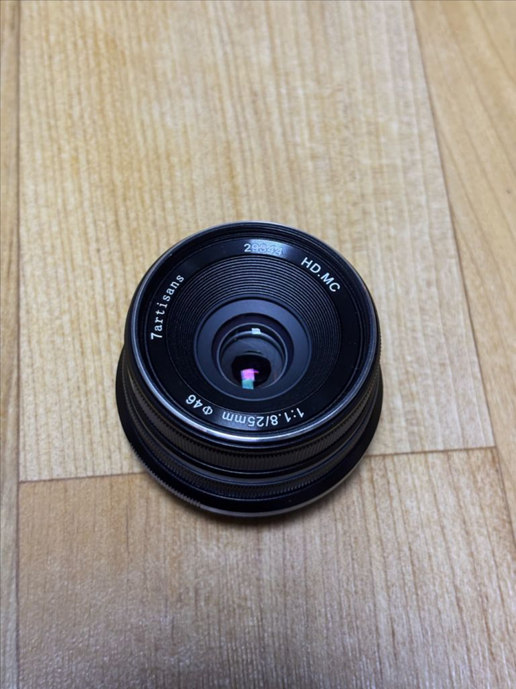 7Artisans 25mm F1.8 후지필름용 수동렌즈 이미지