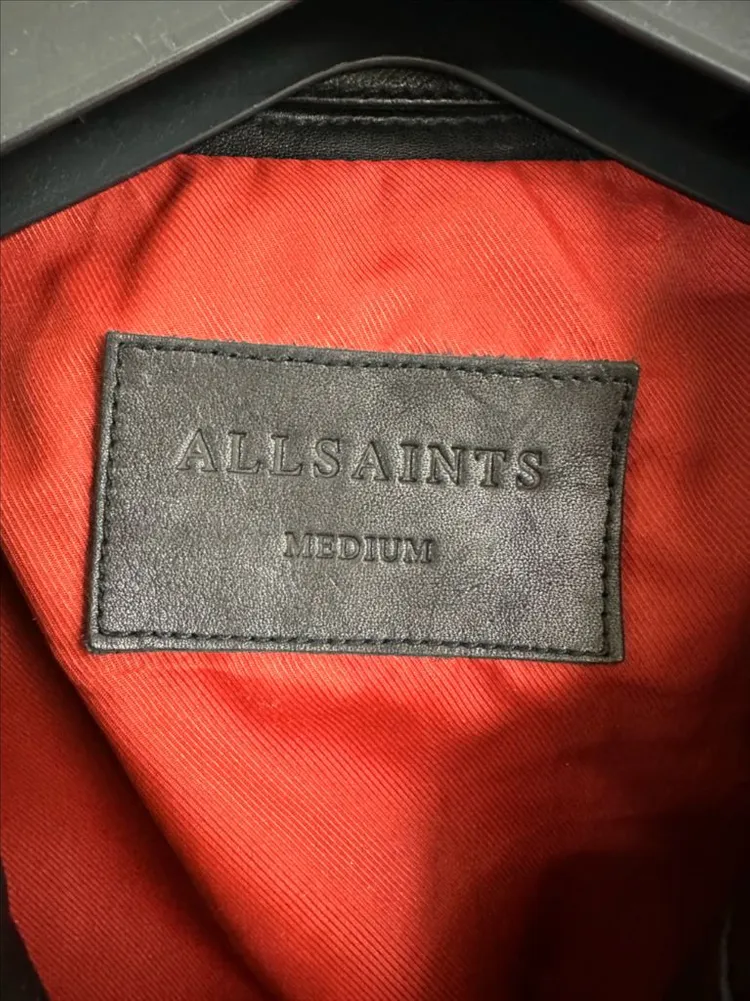 올세인츠 All Saints 양가죽 자켓 사이즈 미듐 이미지